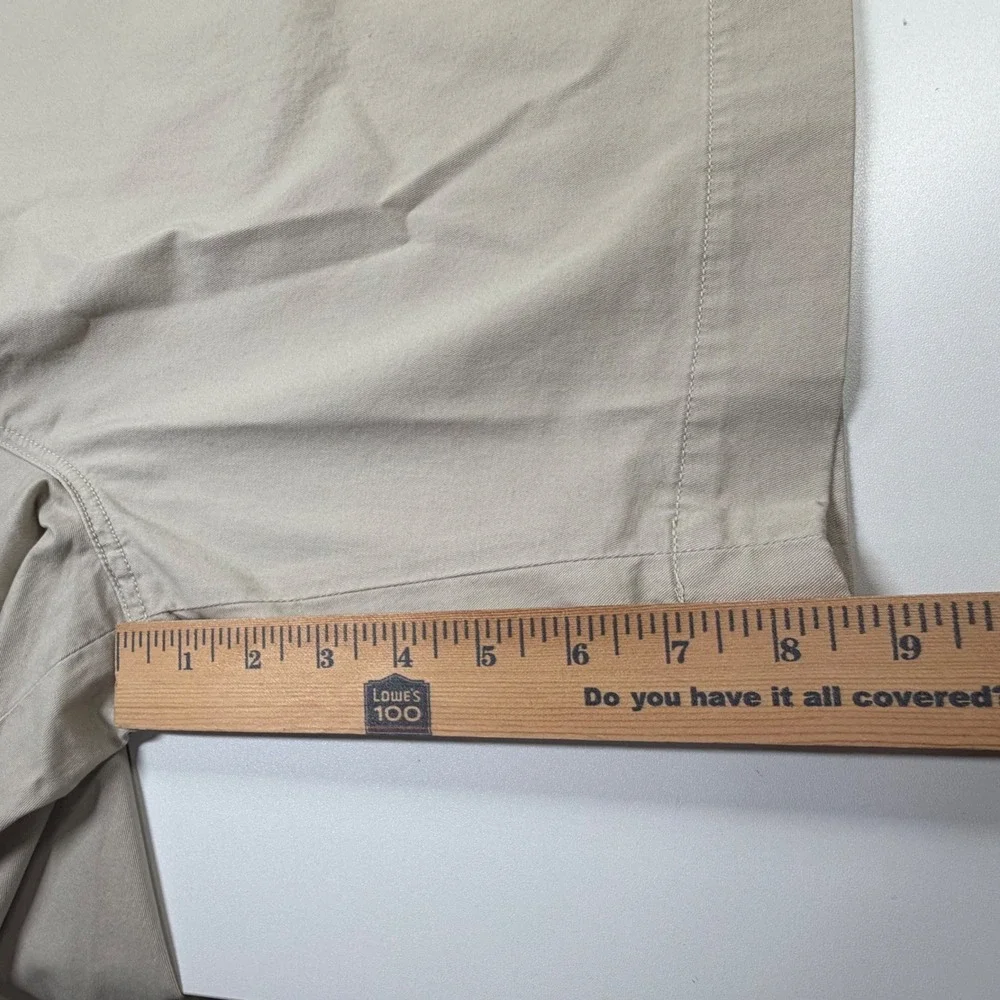 Polo Ralph Lauren Shorts Mens 42 Beige Stretch Classic Fit 9 Inch Chino Khaki
